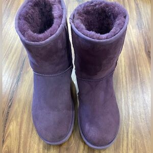 Genuine UGG Australia Purple Calf Boots